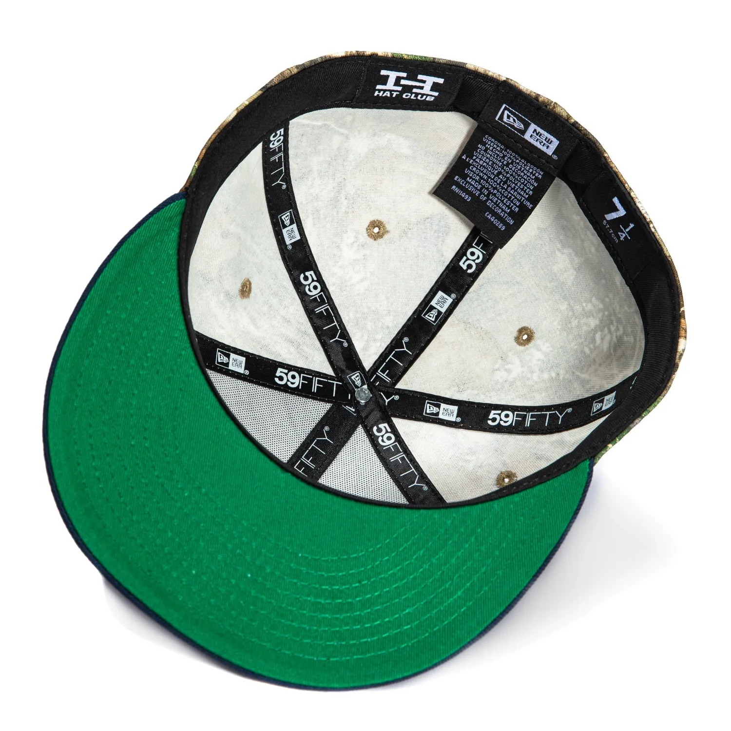 New Era 59Fifty Auburn Tigers 1957 National Champions Patch Script Hat - Realtree, Navy sold by Hat Club product image thumbnail 2