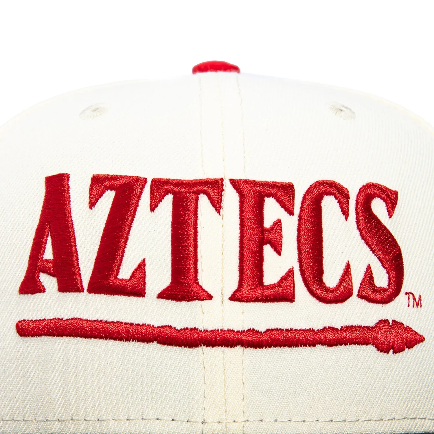 New Era 59Fifty San Diego State Aztecs Word Hat - White, Black sold by Hat Club product image thumbnail 4