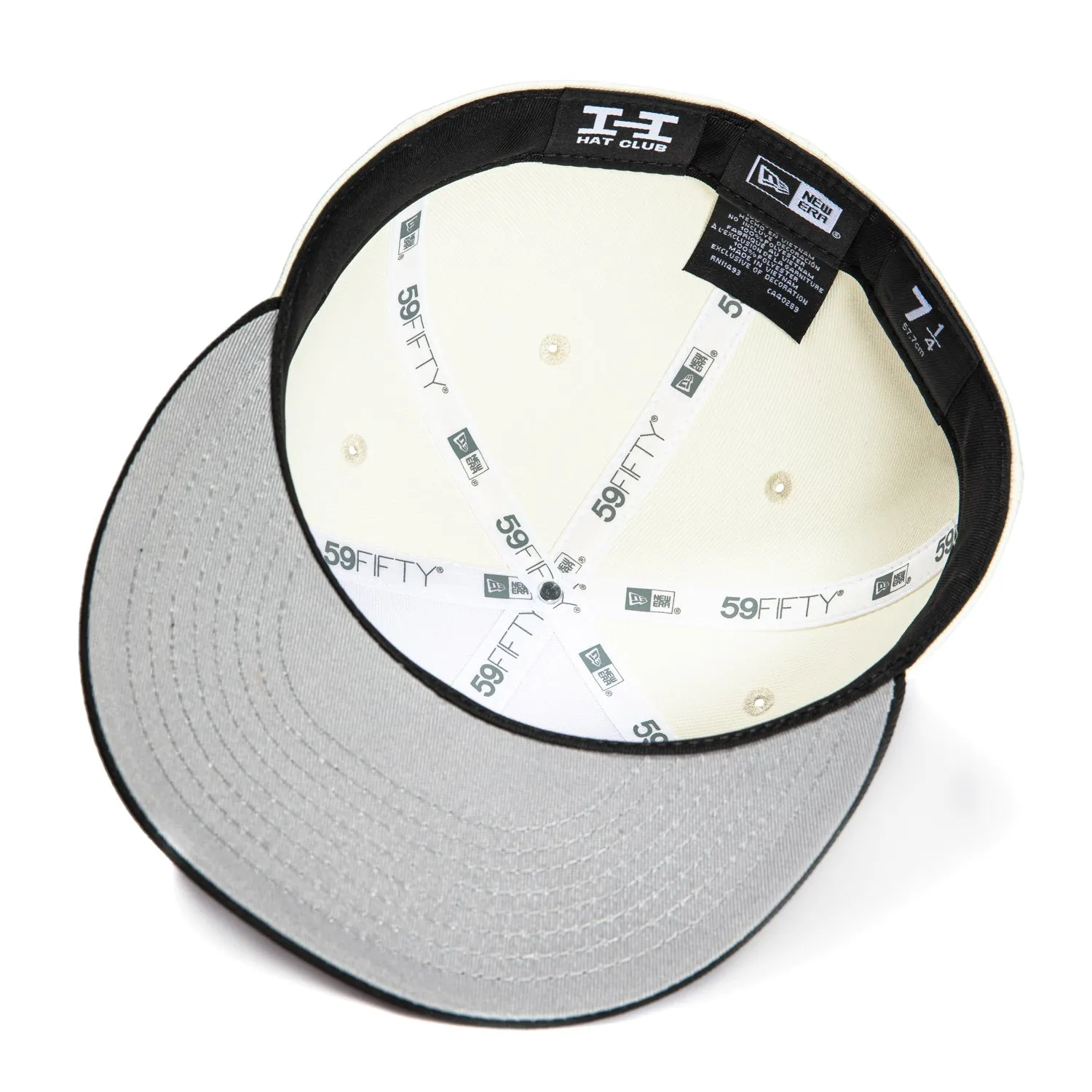 New Era 59Fifty San Diego State Aztecs Word Hat - White, Black sold by Hat Club product image thumbnail 2