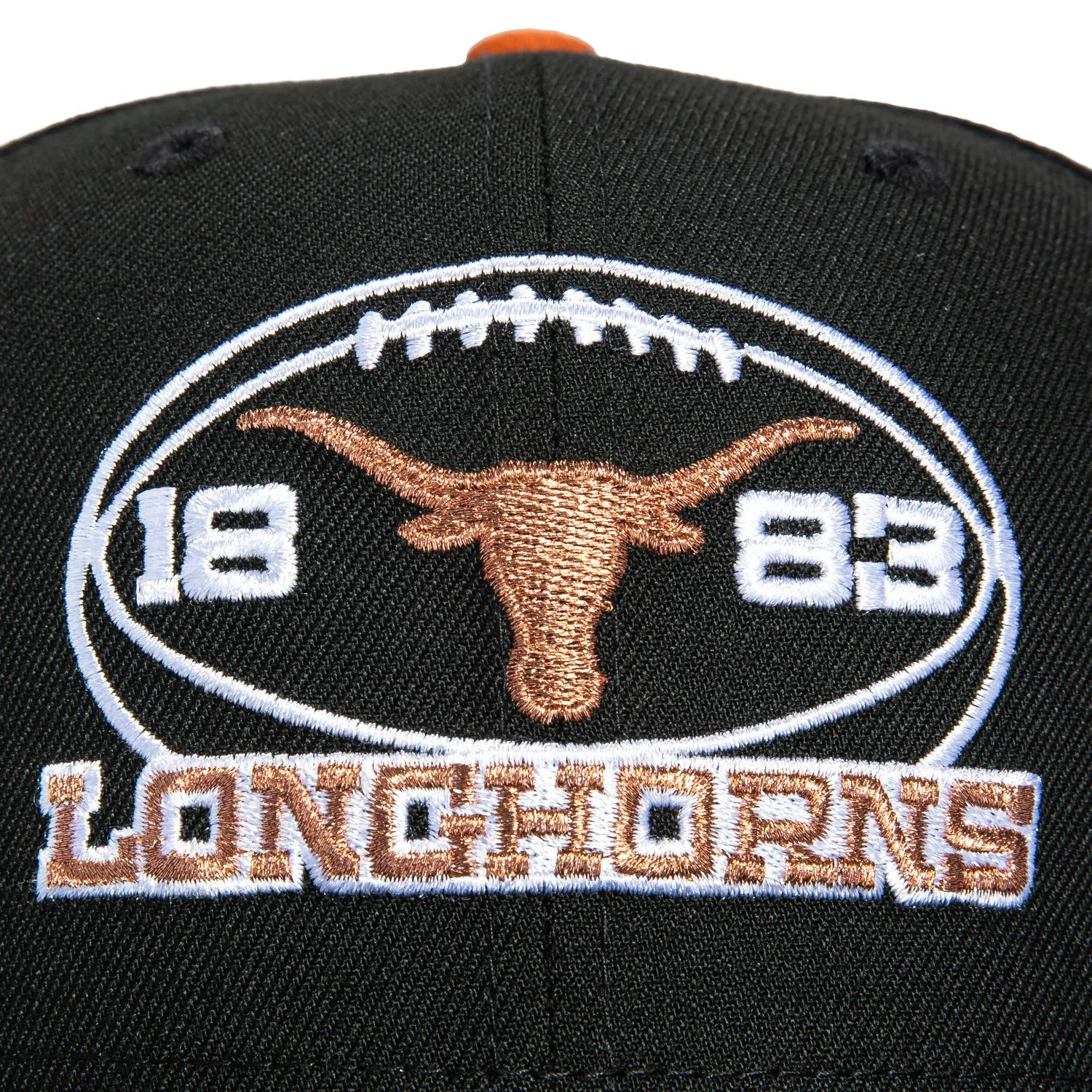 New Era 59Fifty Texas Longhorns 2005 National Champions Patch 1883 Football Hat - Black sold by Hat Club product image thumbnail 4