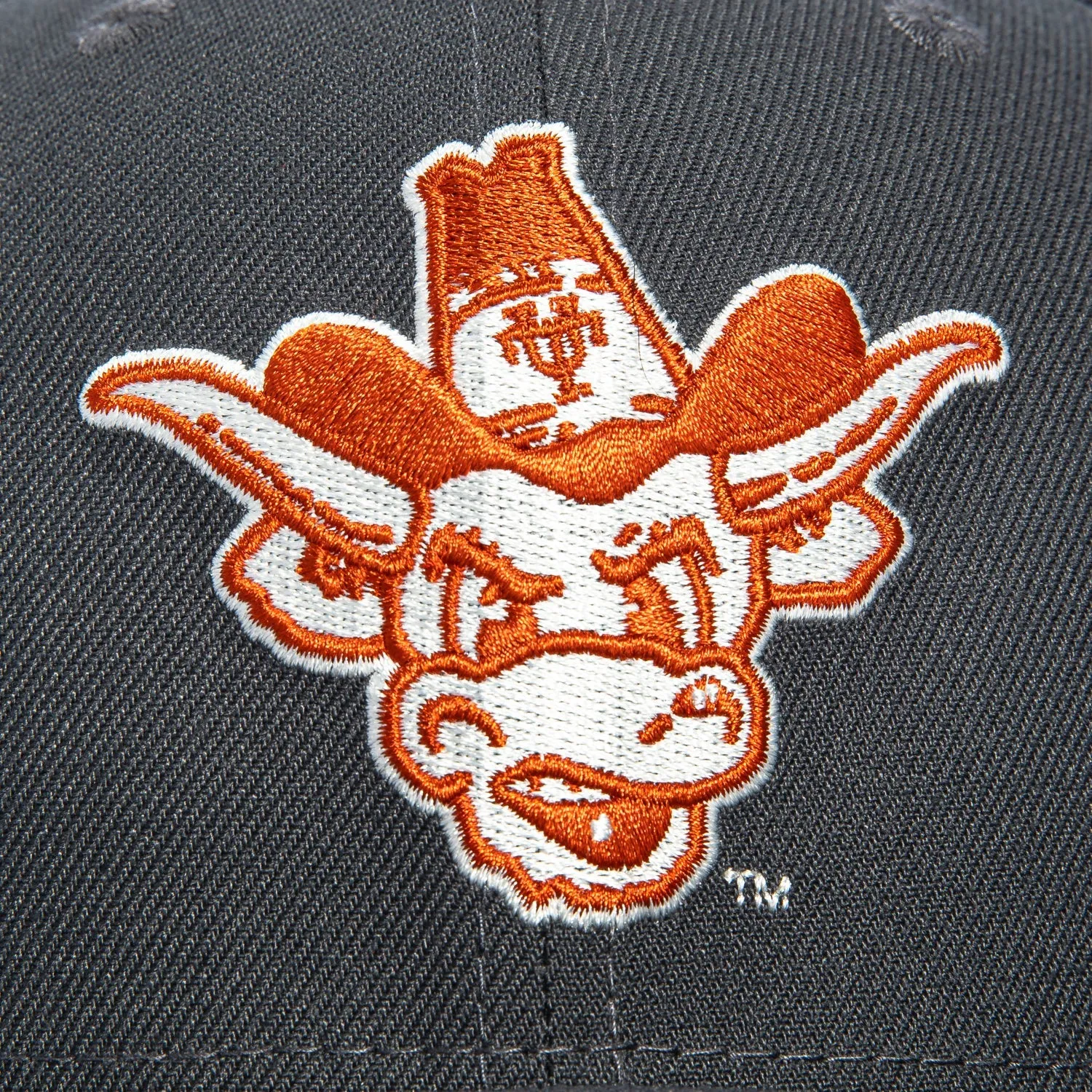 New Era 59Fifty Texas Longhorns Bevo Hat - Graphite sold by Hat Club product image thumbnail 4