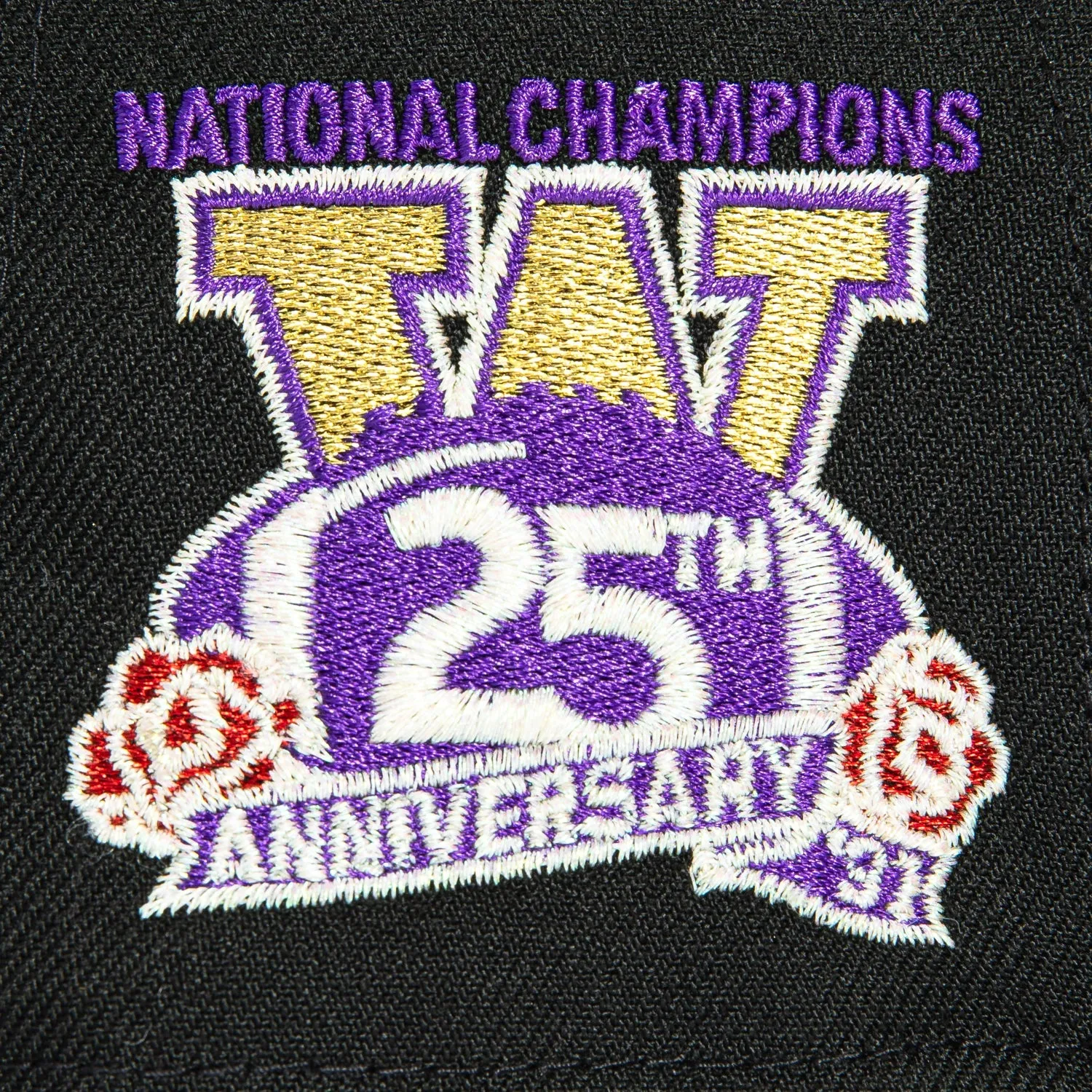 New Era 59Fifty Washington Huskies 25th Anniversary Patch Hat - Black sold by Hat Club product image thumbnail 5