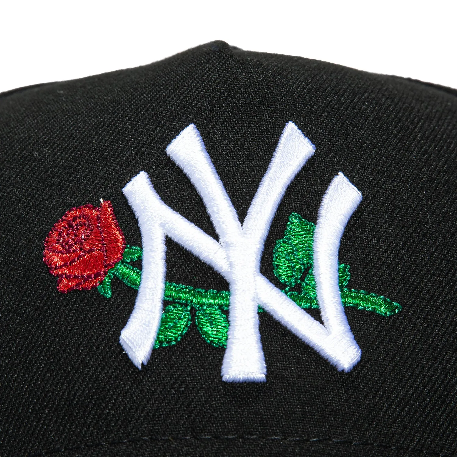 New Era 9Forty A-Frame New York Yankees Rose Snapback Hat - Black sold by Hat Club product image thumbnail 3