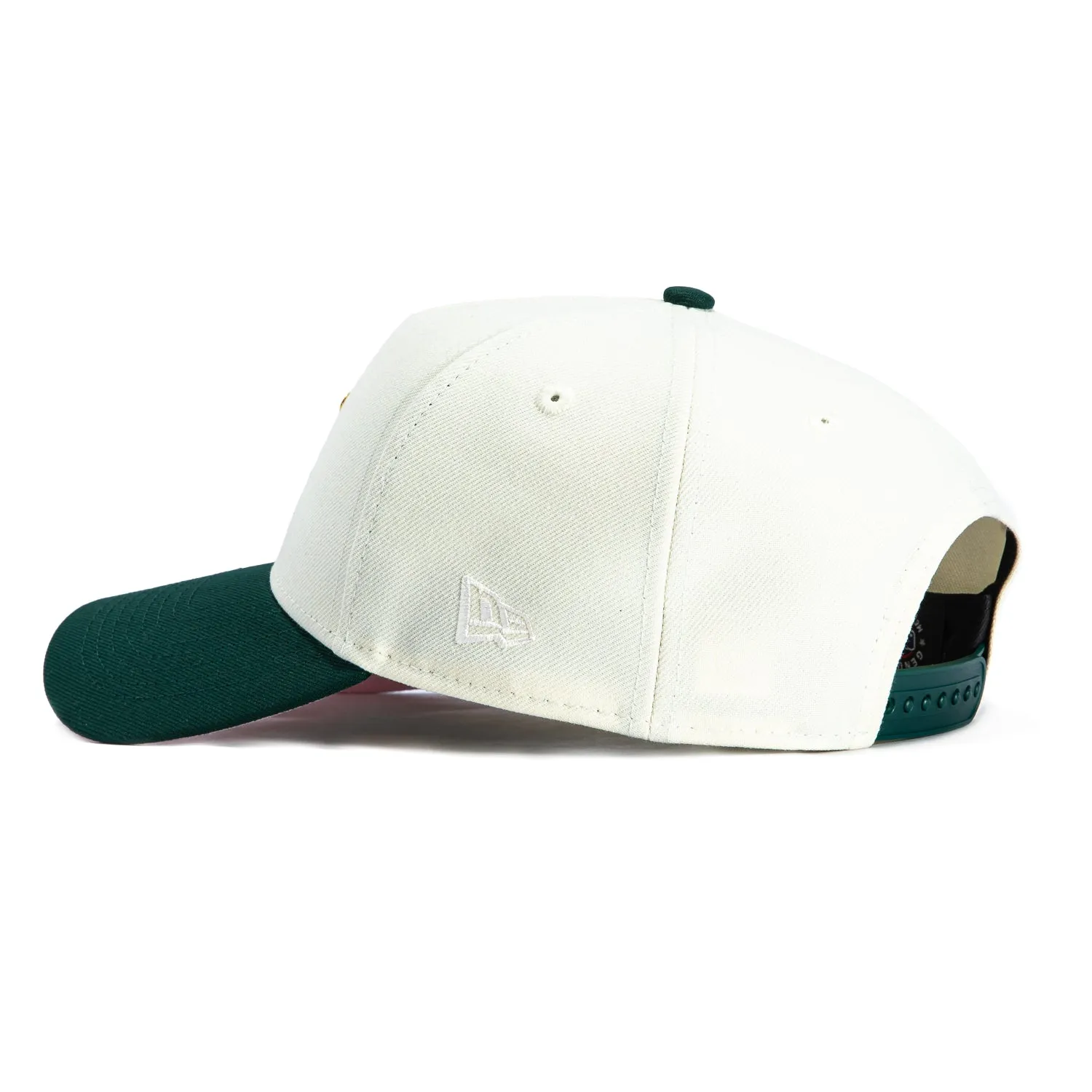 New Era 9Forty A-Frame New York Yankees Rose Snapback Pink UV Hat - White, Green sold by Hat Club product image thumbnail 2