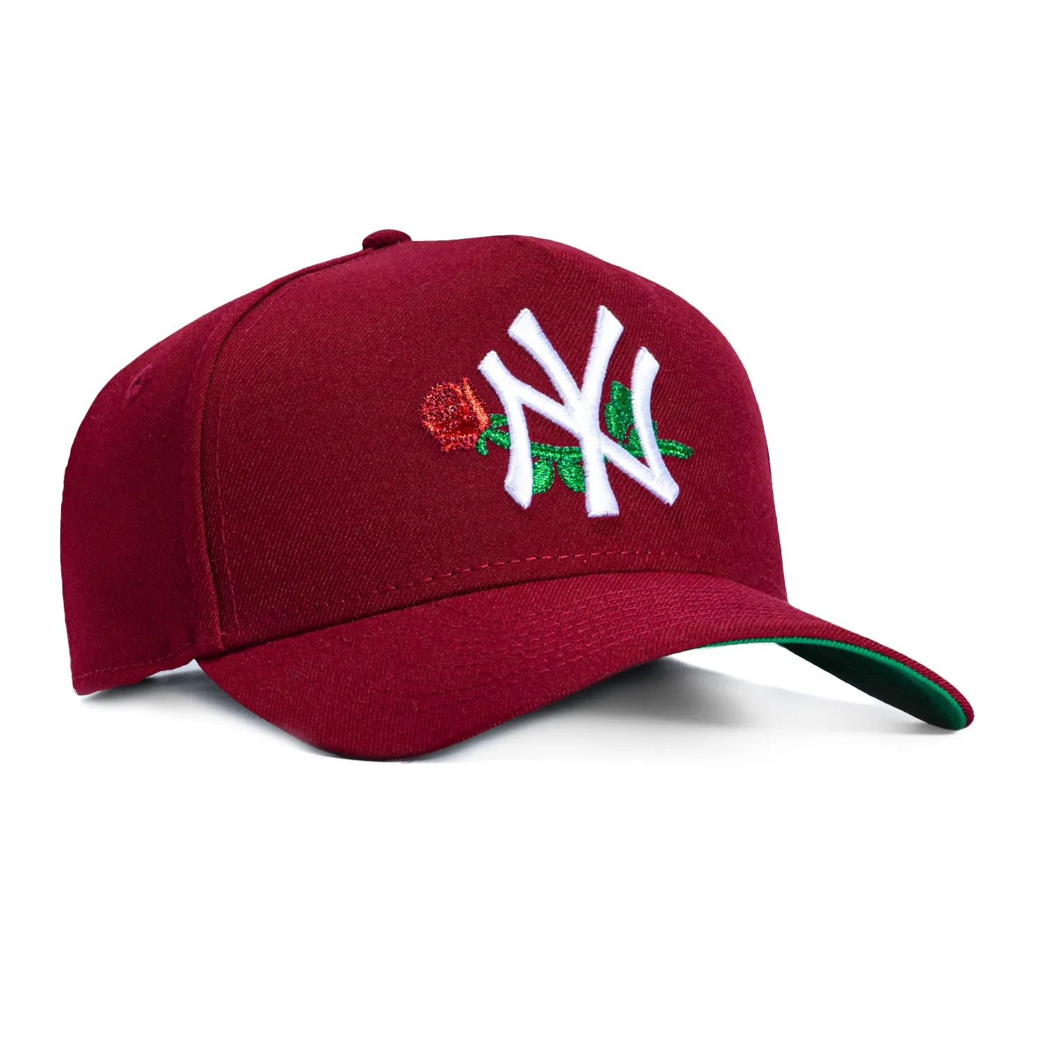 New Era 9Forty A-Frame New York Yankees Rose Snapback Hat - Cardinal sold by Hat Club