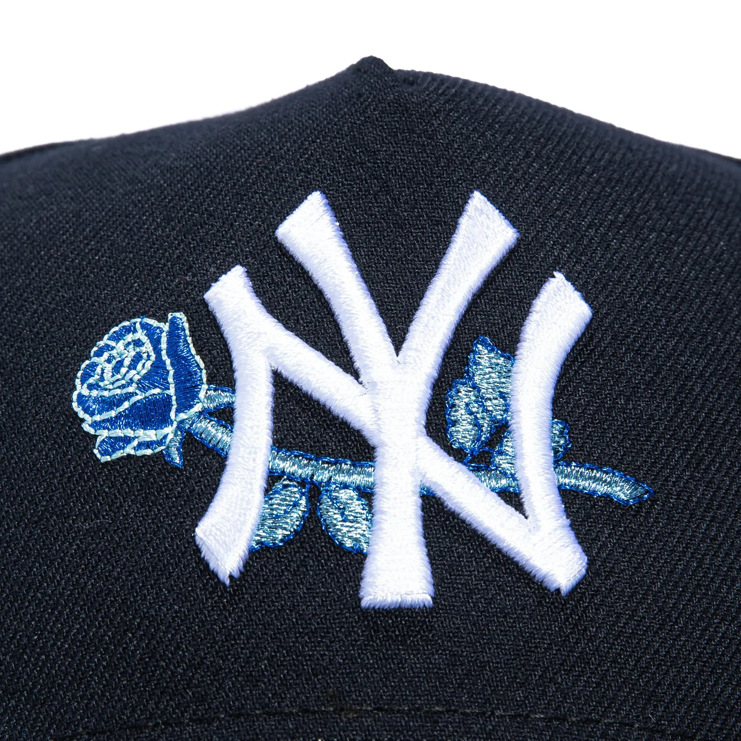 New Era 9Forty A-Frame New York Yankees Rose Light Blue UV Snapback Hat - Navy, Light Blue sold by Hat Club product image thumbnail 3