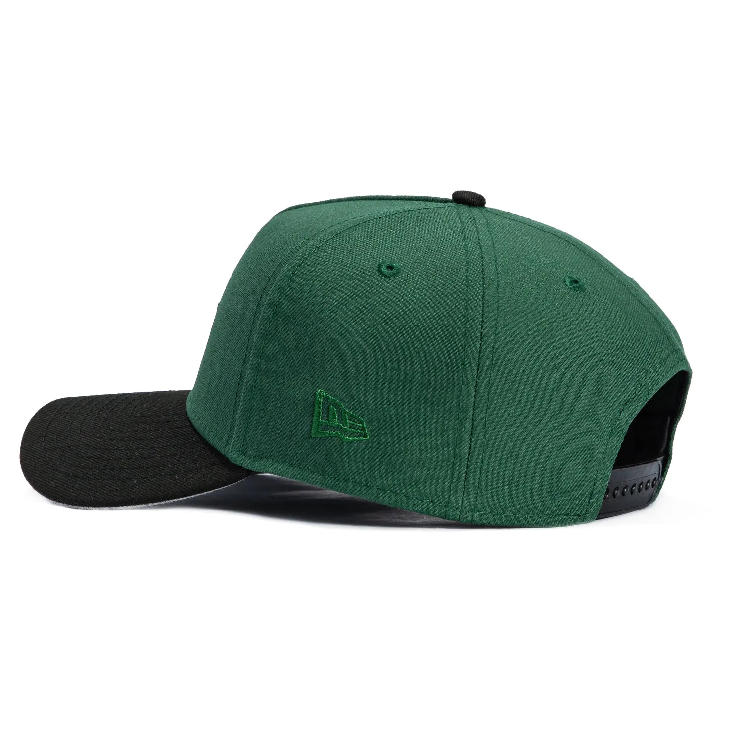 New Era 9Forty A-Frame San Francisco Giants Logo Patch Bird Stitch Snapback Hat - Green, Black sold by Hat Club product image thumbnail 2
