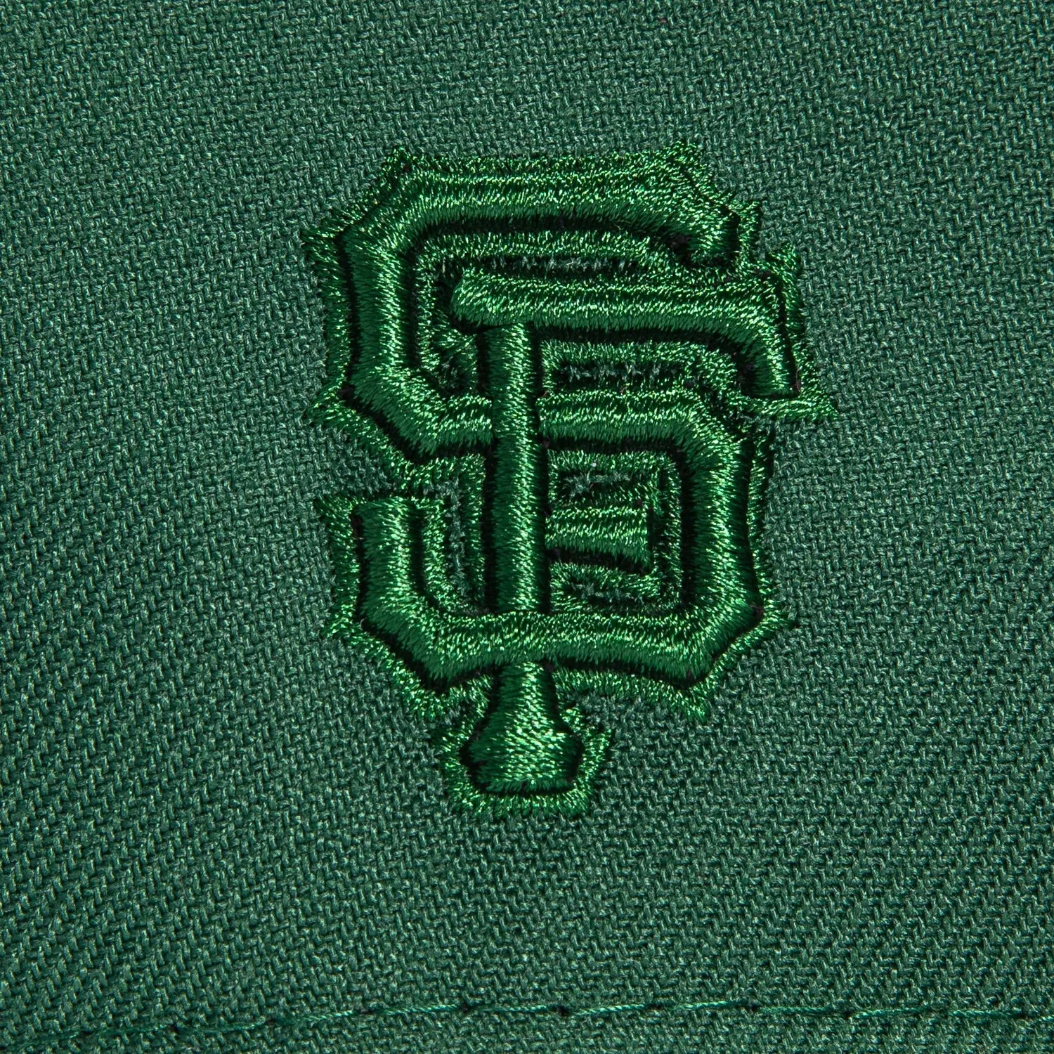 New Era 9Forty A-Frame San Francisco Giants Logo Patch Bird Stitch Snapback Hat - Green, Black sold by Hat Club product image thumbnail 4