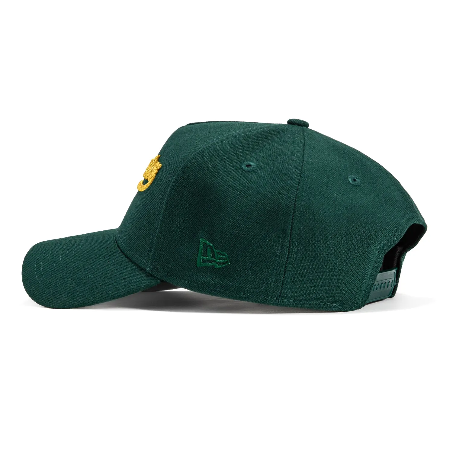 New Era 9Forty A-Frame San Francisco Giants 2007 All Star Game Patch Script Snapback Hat - Green, Metallic Gold sold by Hat Club product image thumbnail 2