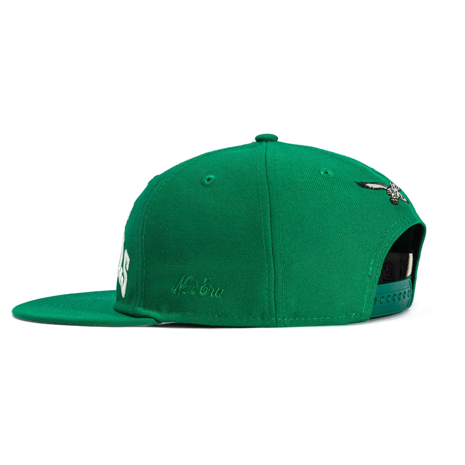 New Era 9Fifty Fear of God Retro Crown Philadelphia Eagles Essentials Snapback Hat - Kelly sold by Hat Club product image thumbnail 2