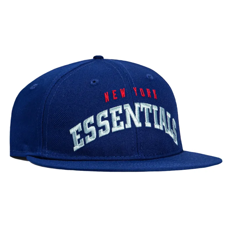 New Era 9Fifty Fear of God Retro Crown New York Giants Essentials Snapback Hat - Royal sold by Hat Club