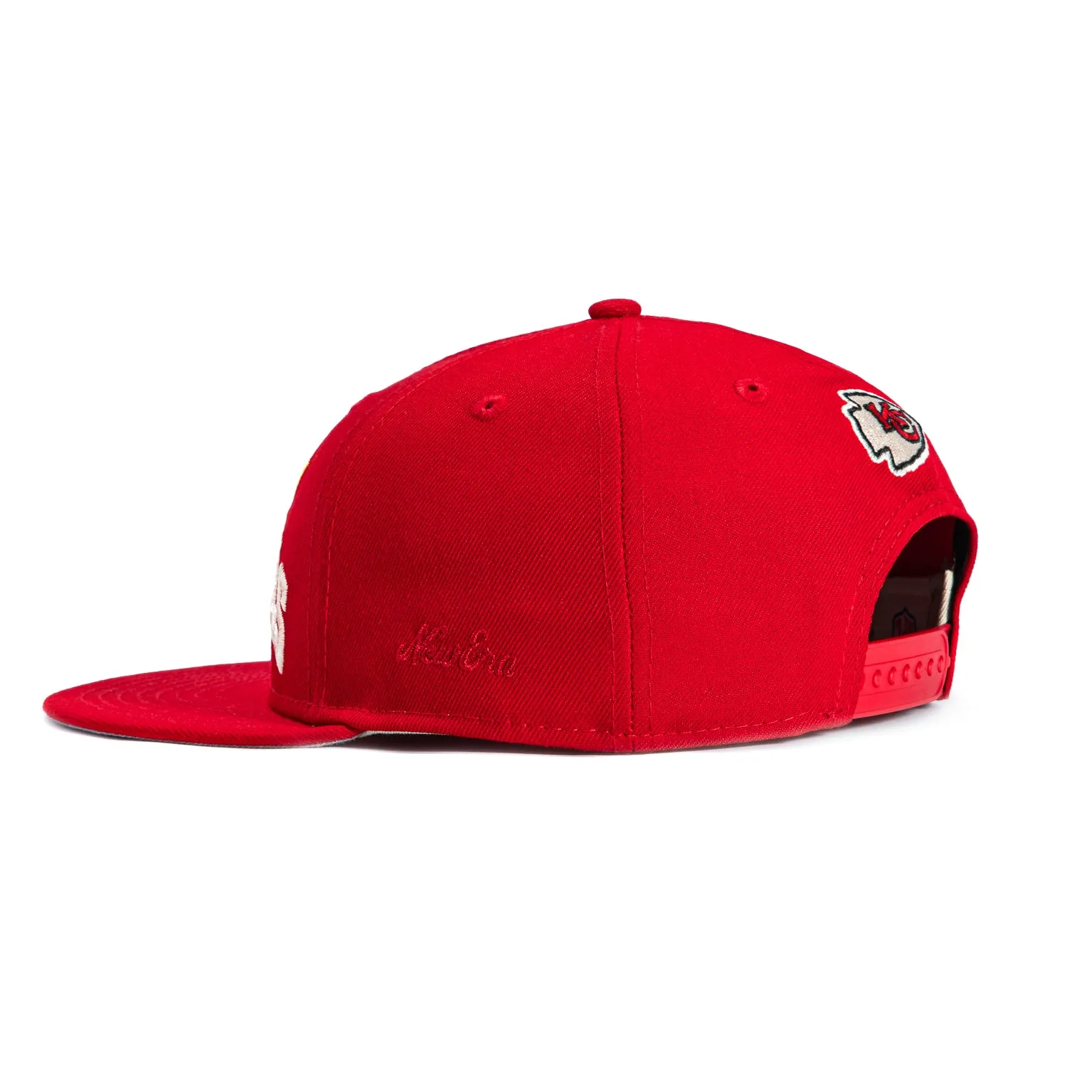 New Era 9Fifty Fear of God Retro Crown Kansas City Chiefs Essentials Snapback Hat - Red sold by Hat Club product image thumbnail 2