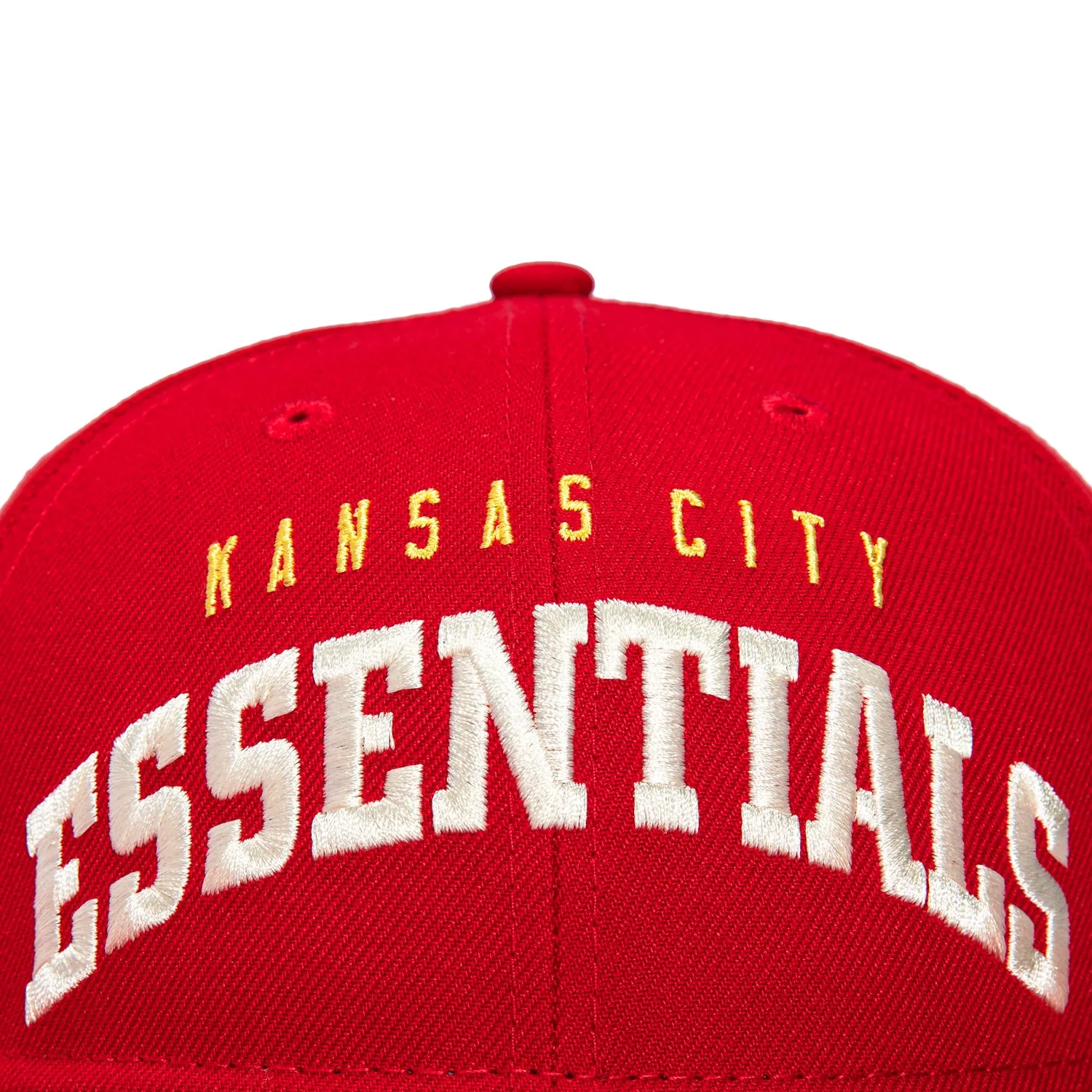 New Era 9Fifty Fear of God Retro Crown Kansas City Chiefs Essentials Snapback Hat - Red sold by Hat Club product image thumbnail 3