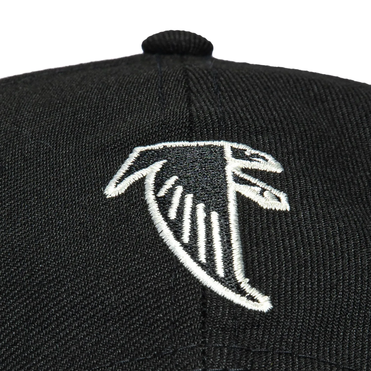 New Era 9Fifty Fear of God Retro Crown Atlanta Falcons Essentials Snapback Hat - Black sold by Hat Club product image thumbnail 4