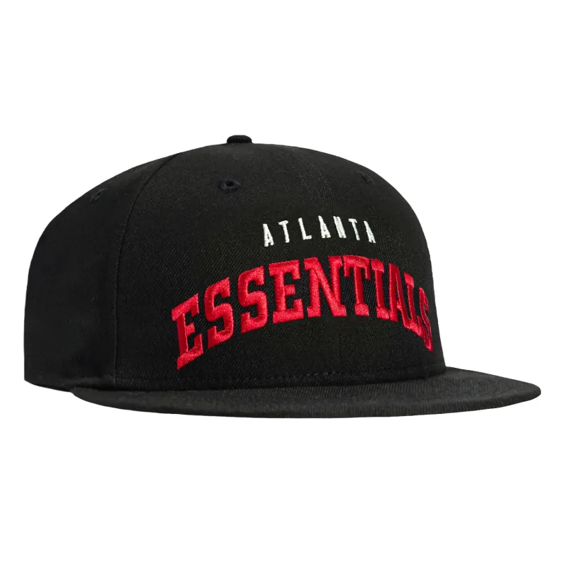 New Era 9Fifty Fear of God Retro Crown Atlanta Falcons Essentials Snapback Hat - Black sold by Hat Club
