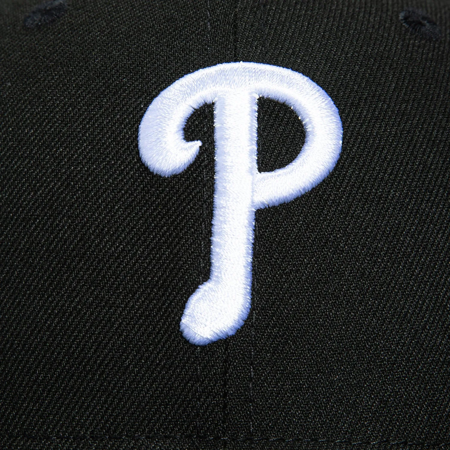 New Era 59Fifty Philadelphia Phillies Hat - Black, White sold by Hat Club product image thumbnail 4