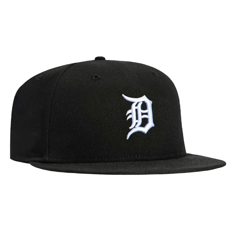 New Era 59Fifty Detroit Tigers Hat - Black, White sold by Hat Club