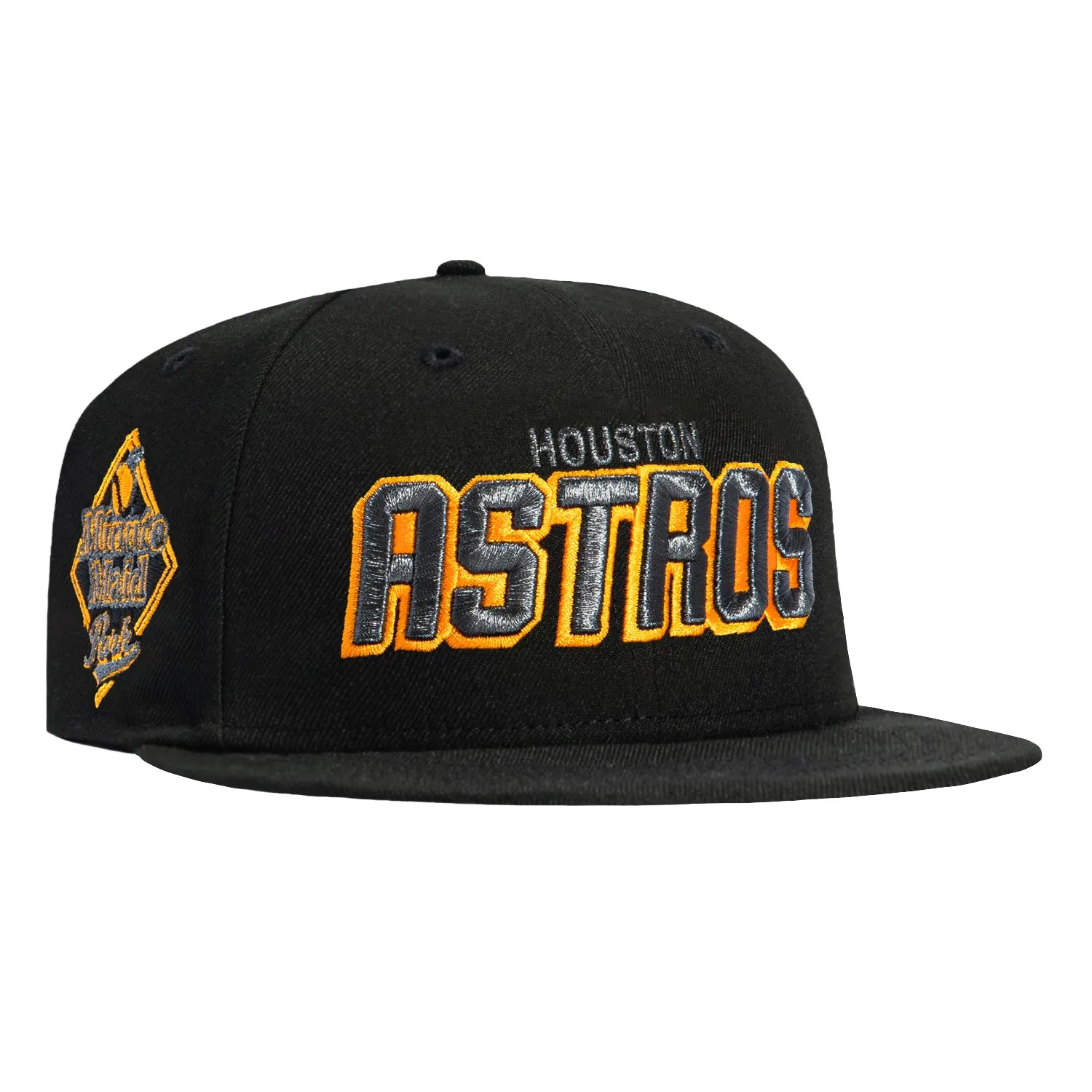 New Era 59Fifty Houston Astros Minute Maid Park Patch Shadow Hat - Black sold by Hat Club