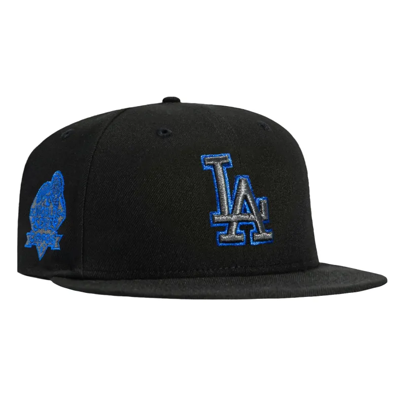New Era 59Fifty Los Angeles Dodgers 2024 World Series Champions Patch Hat - Black sold by Hat Club