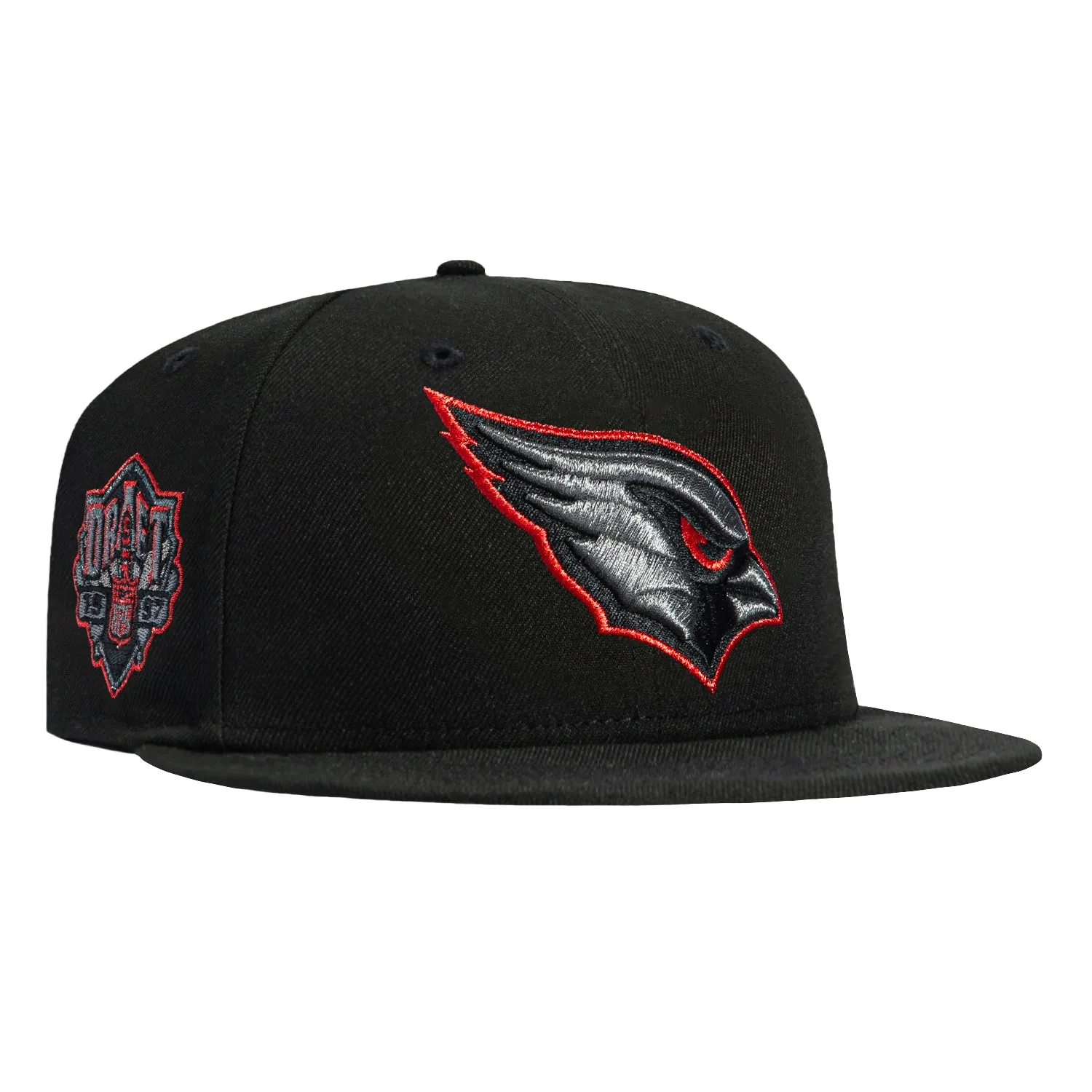 New Era 59Fifty Arizona Cardinals 1997 Draft Patch Hat - Black sold by Hat Club