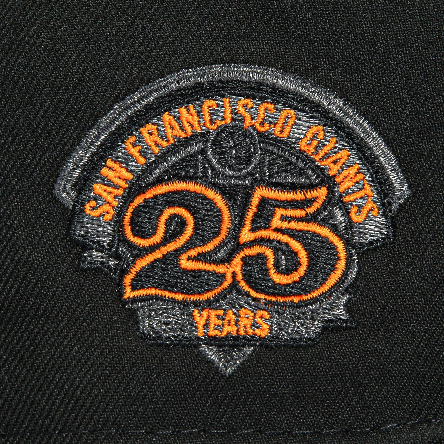 New Era 59Fifty San Francisco Giants 25th Anniversary Patch Hat - Black sold by Hat Club product image thumbnail 5