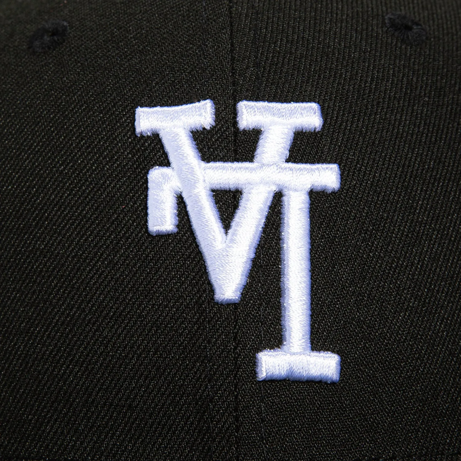 New Era 59Fifty Los Angeles Dodgers 40th Anniversary Patch Upside Down Hat - Black, White sold by Hat Club product image thumbnail 4