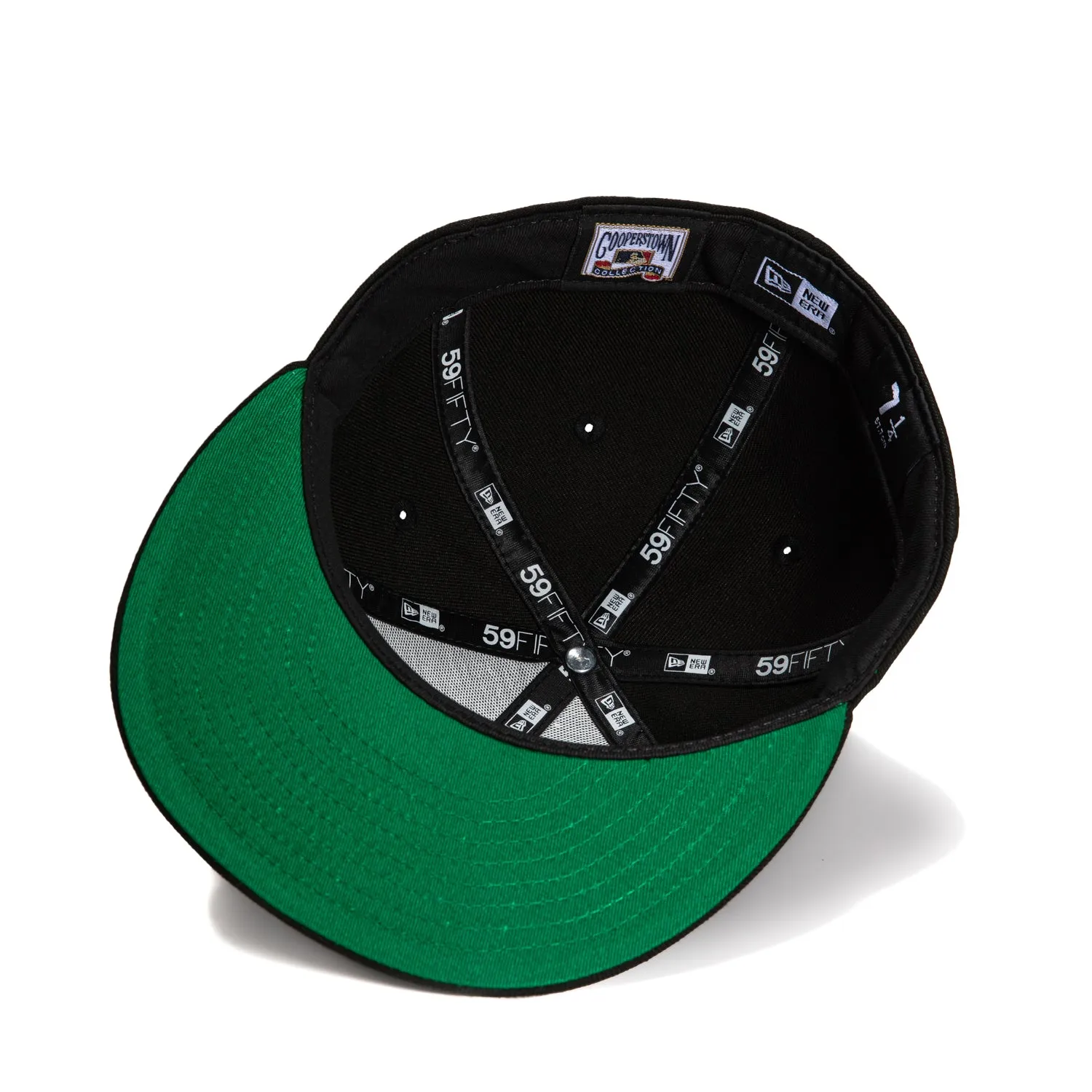 New Era 59Fifty Los Angeles Dodgers 40th Anniversary Patch Upside Down Hat - Black, White sold by Hat Club product image thumbnail 2