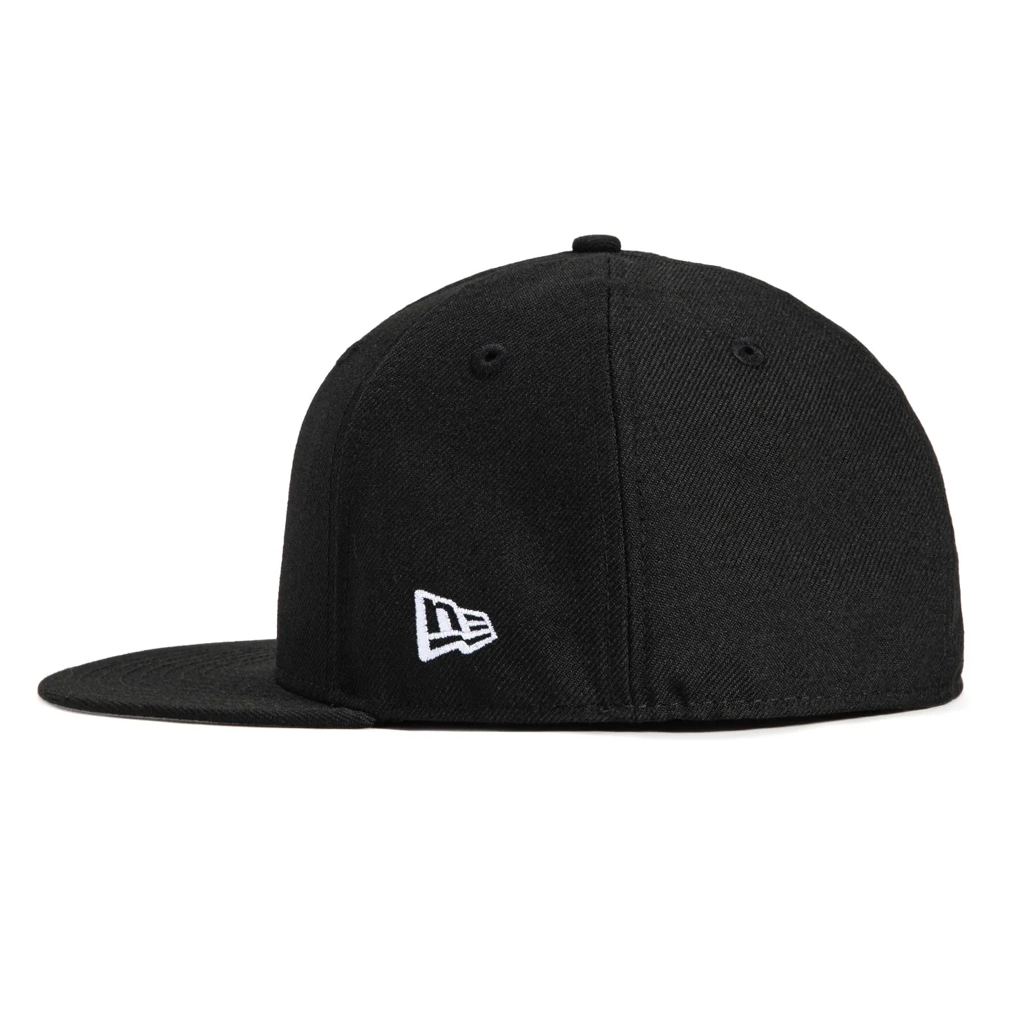 New Era 59Fifty Blank Fitted Hat - Black sold by Hat Club product image thumbnail 3