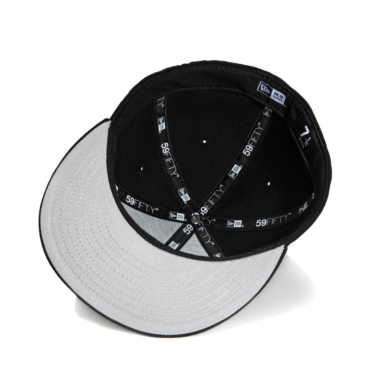 New Era 59Fifty Blank Fitted Hat - Black sold by Hat Club product image thumbnail 2