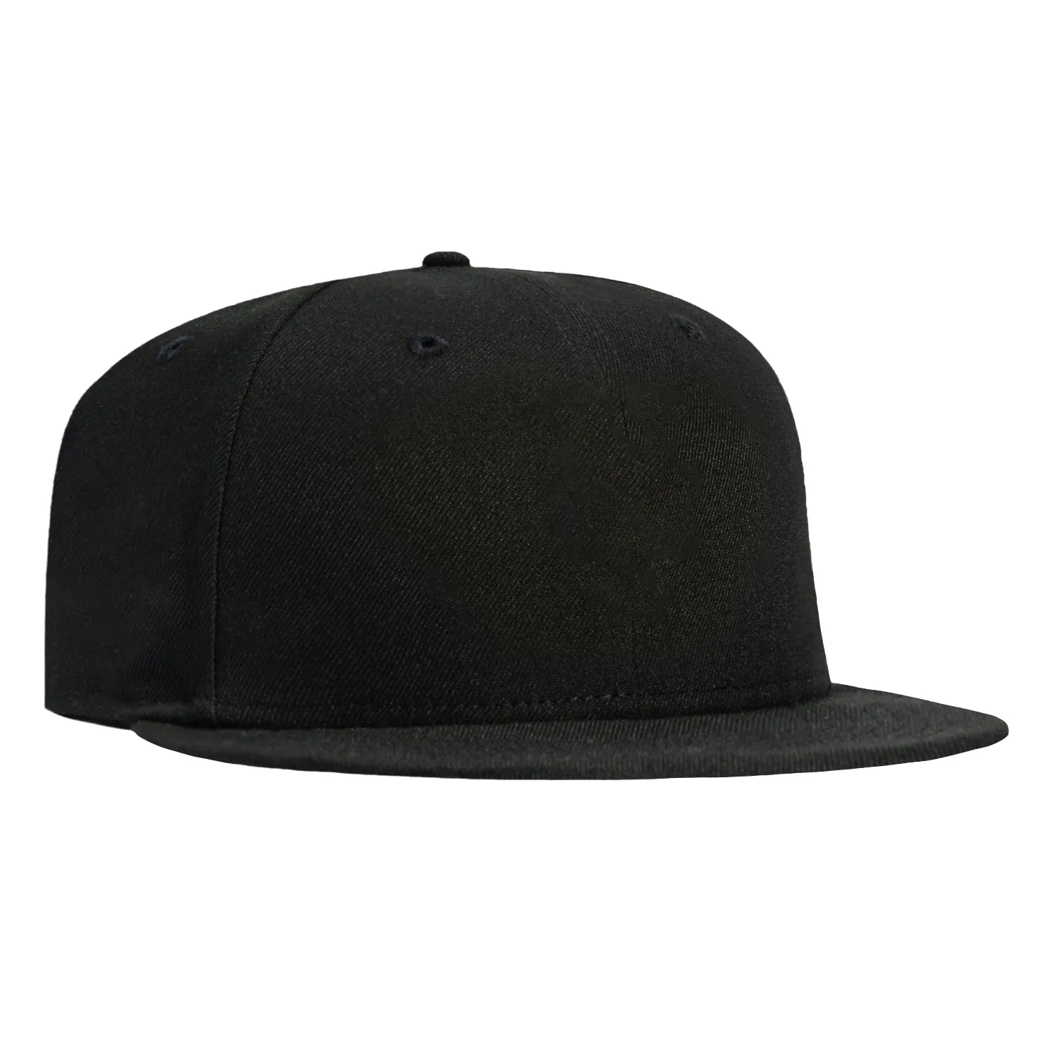 New Era 59Fifty Blank Fitted Hat - Black sold by Hat Club