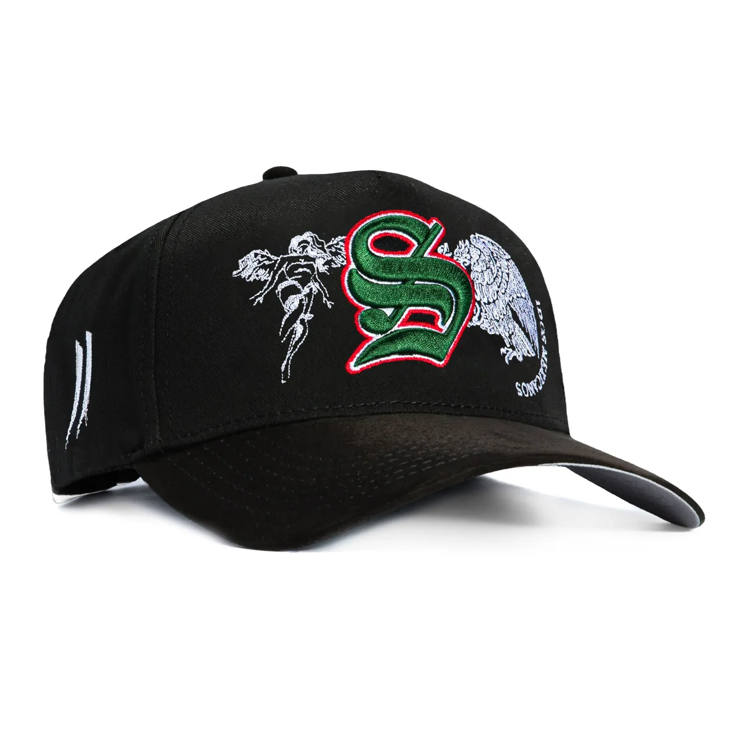 Sworn To Us Estados Unidos Mexicanos Snapback Hat - Black sold by Hat Club