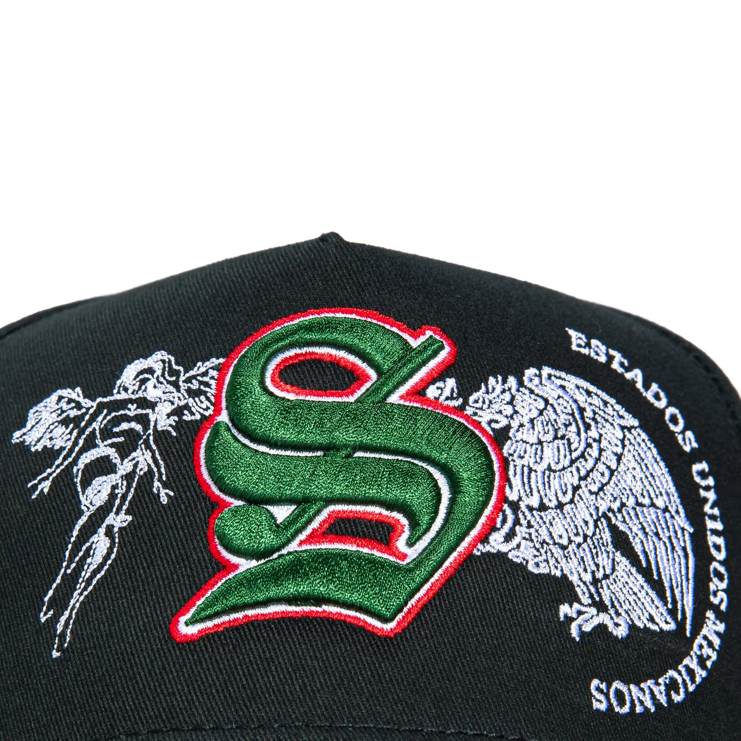 Sworn To Us Estados Unidos Mexicanos Snapback Hat - Black sold by Hat Club product image thumbnail 3