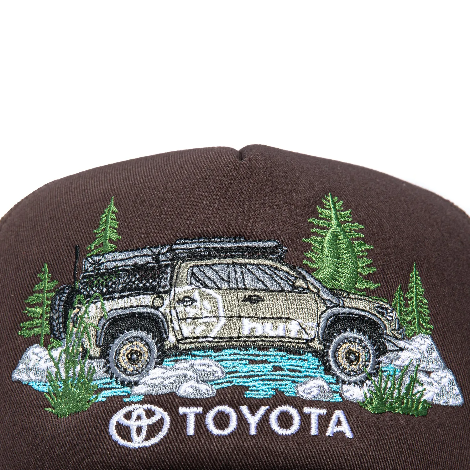 HUF Toyota Tacoma Foam Front Trucker Snapback Hat - Brown sold by Hat Club product image thumbnail 3