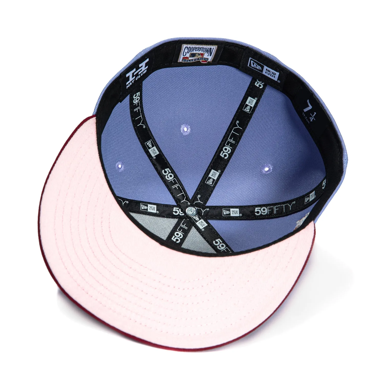 New Era 59Fifty Música Pack Philadelphia Phillies 1952 All Star Game Patch Hat - Lavender, Cardinal, Metallic Copper sold by Hat Club product image thumbnail 2