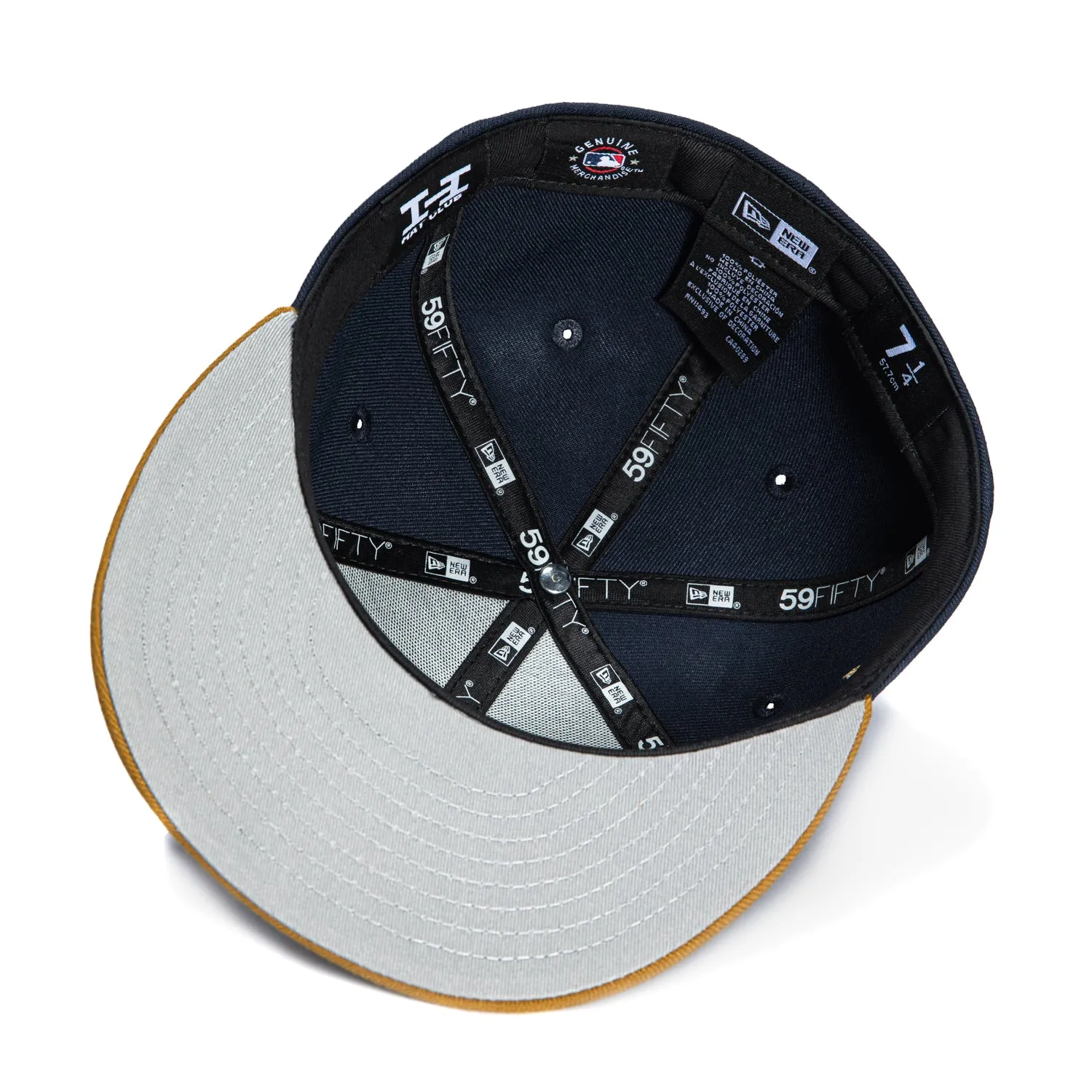 New Era 59Fifty Houston Astros Logo Patch Stros Word Hat - Navy, Gold sold by Hat Club product image thumbnail 2