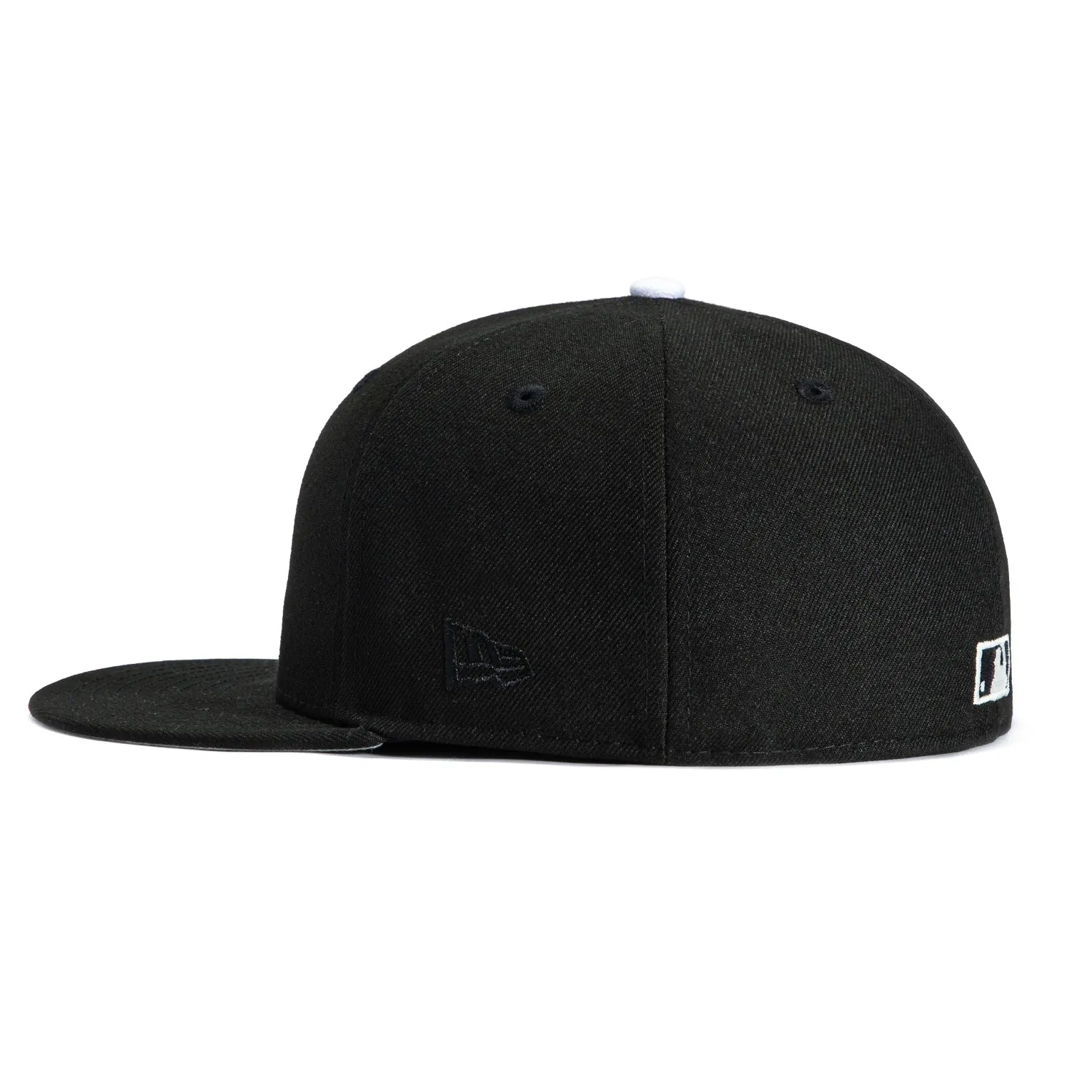 New Era 59Fifty TV Static New York Yankees 1999 World Series Patch Glow in the Dark Hat - Black sold by Hat Club product image thumbnail 3