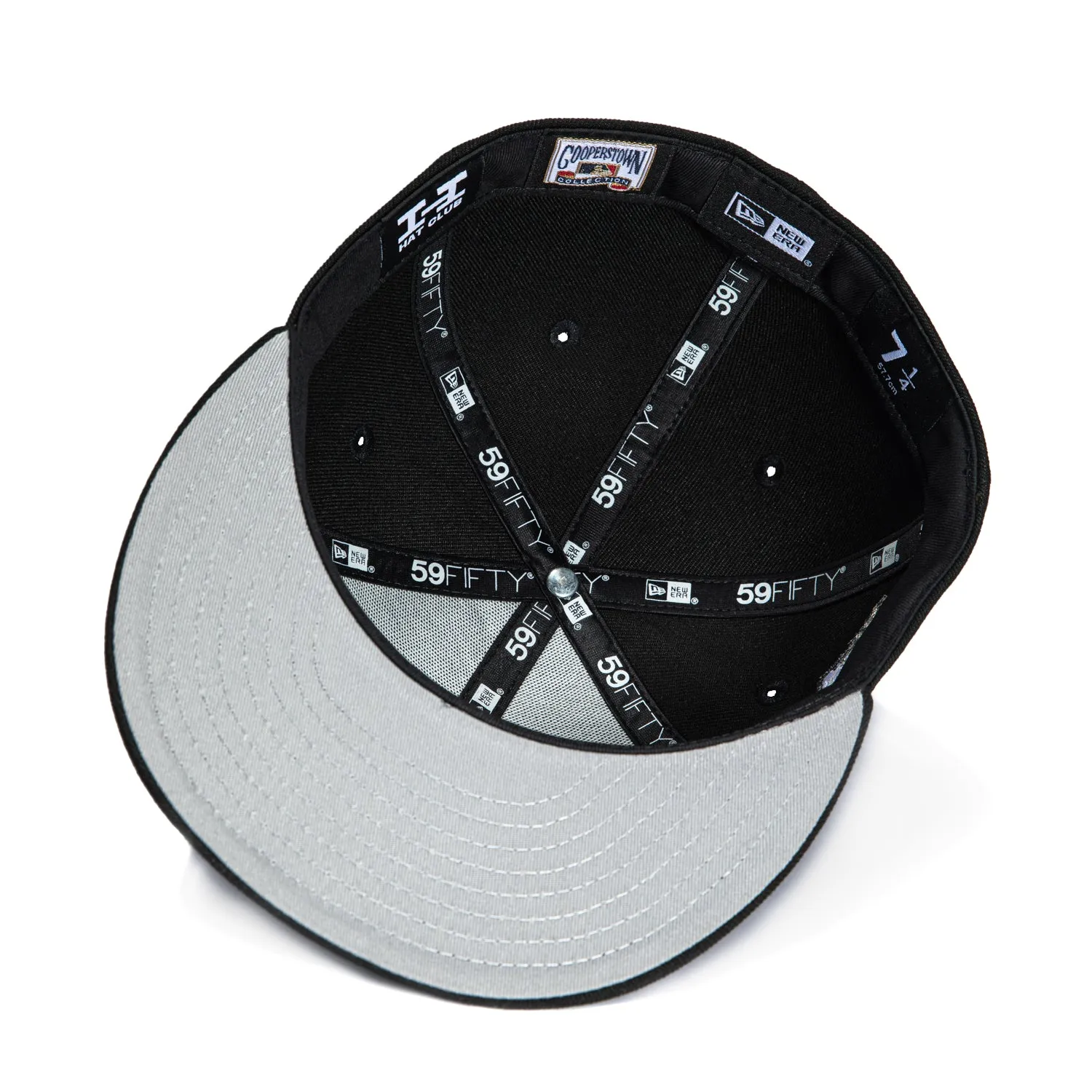 New Era 59Fifty TV Static New York Yankees 1999 World Series Patch Glow in the Dark Hat - Black sold by Hat Club product image thumbnail 2