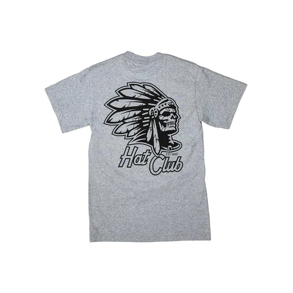 Hat Club Skull Chief Tee - Heather Grey sold by Hat Club