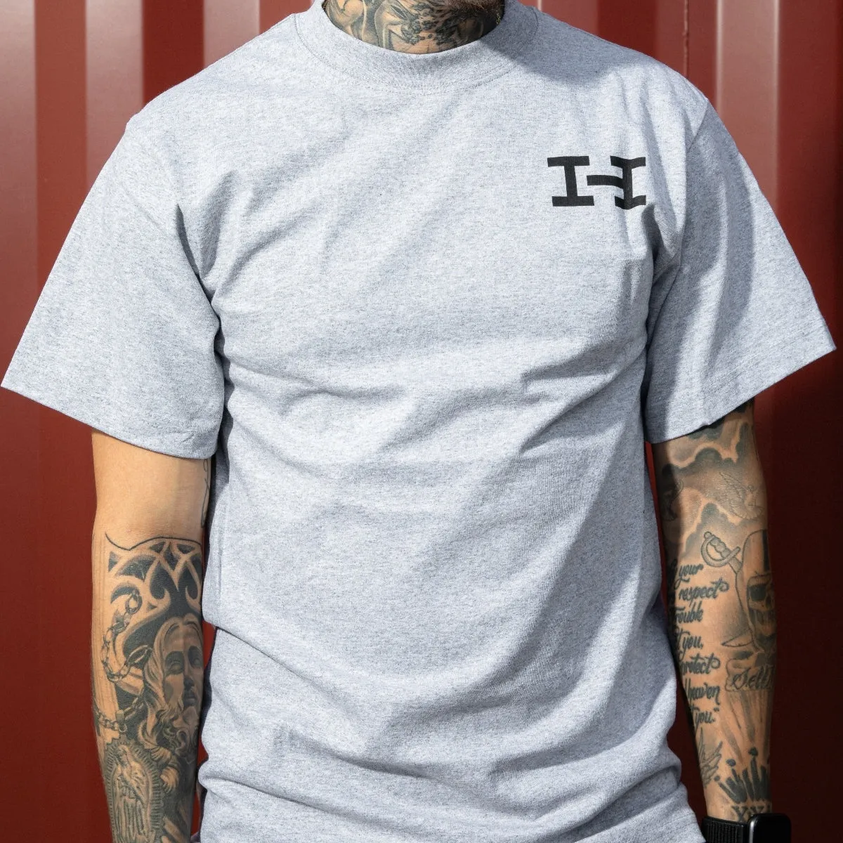 Hat Club Skull Chief Tee - Heather Grey sold by Hat Club product image thumbnail 3