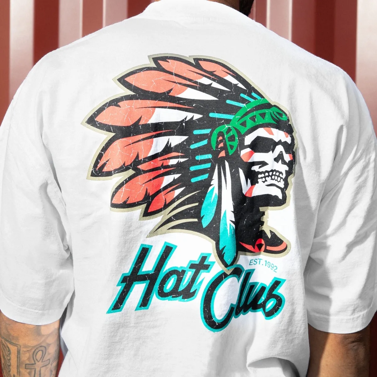 Hat Club Skull Chief Tee - White sold by Hat Club product image thumbnail 2