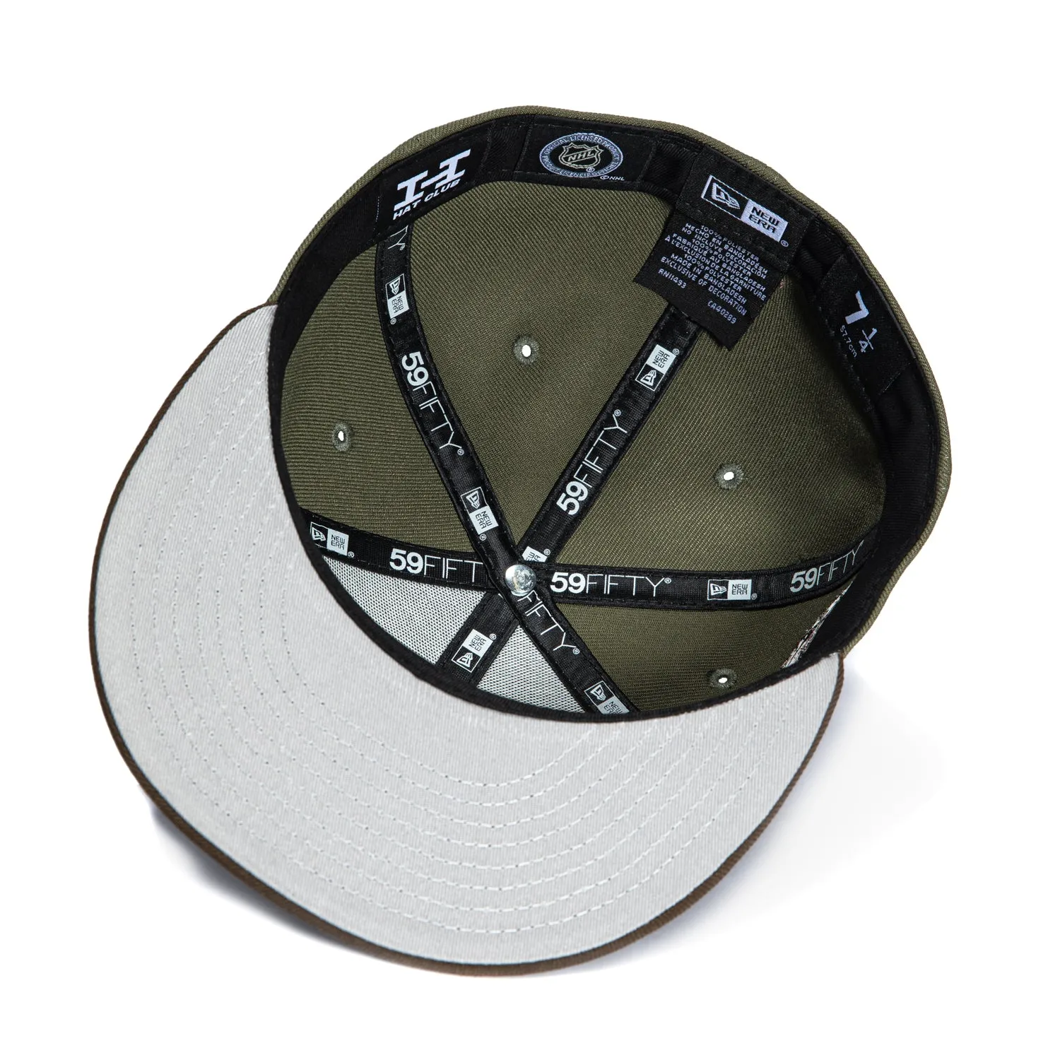 New Era 59Fifty Metallics Chicago Blackhawks Chicago Stadium Patch Hat - Olive, Brown sold by Hat Club product image thumbnail 2