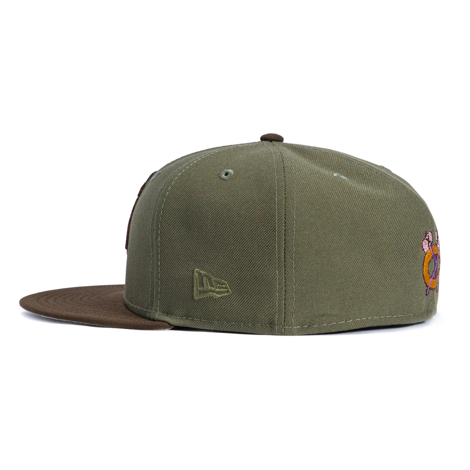 New Era 59Fifty Metallics Chicago Blackhawks Chicago Stadium Patch Hat - Olive, Brown sold by Hat Club product image thumbnail 3