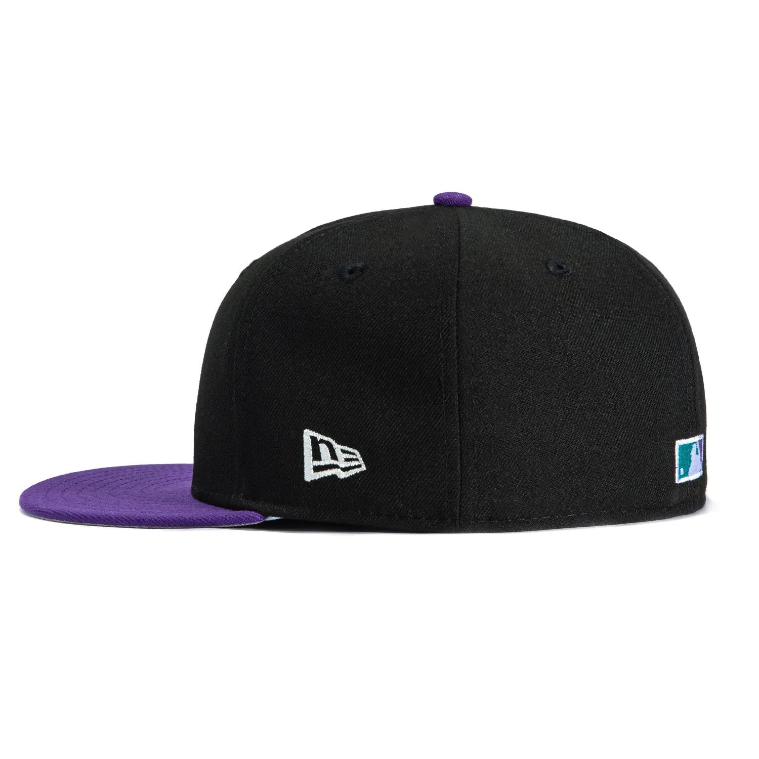 New Era 59Fifty Atlanta Braves 2000 All Star Game Patch Gradient Hat - Black, Purple, Teal sold by Hat Club product image thumbnail 3
