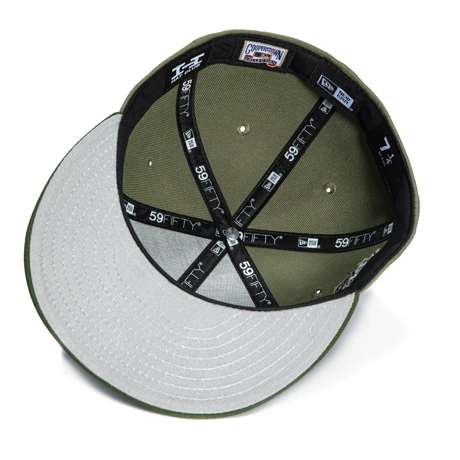 New Era 59Fifty Atlanta Braves 1999 World Series Patch Hat - Olive, Green sold by Hat Club product image thumbnail 2