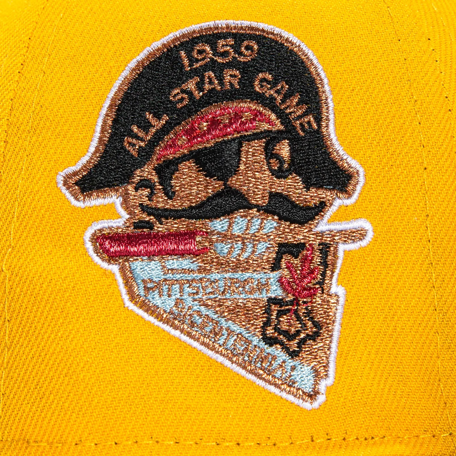 New Era 59Fifty Los Angeles Dodgers 1959 All Star Game Patch Hat - Gold, Black sold by Hat Club product image thumbnail 5