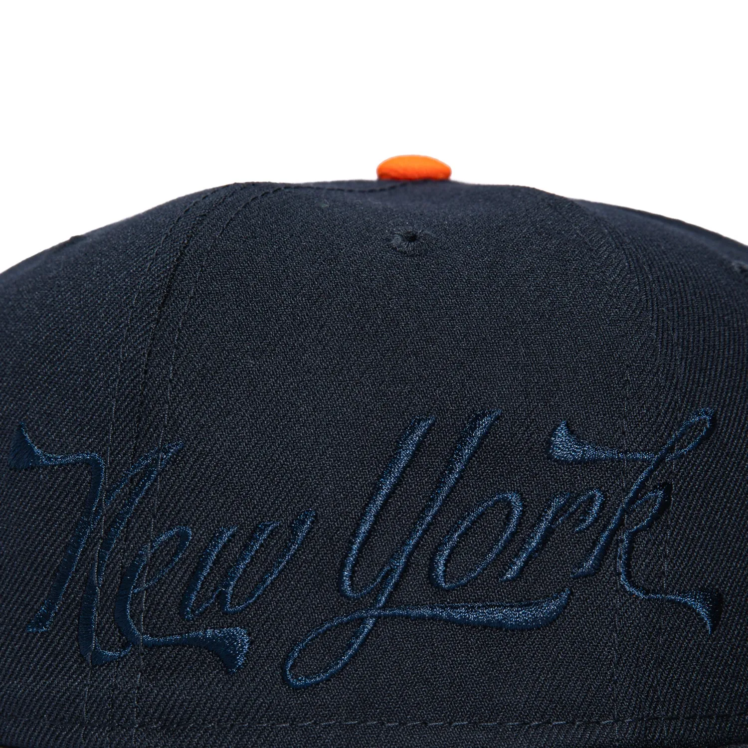 New Era 59Fifty Side Script New York Knicks Script Patch Hat - Navy sold by Hat Club product image thumbnail 5