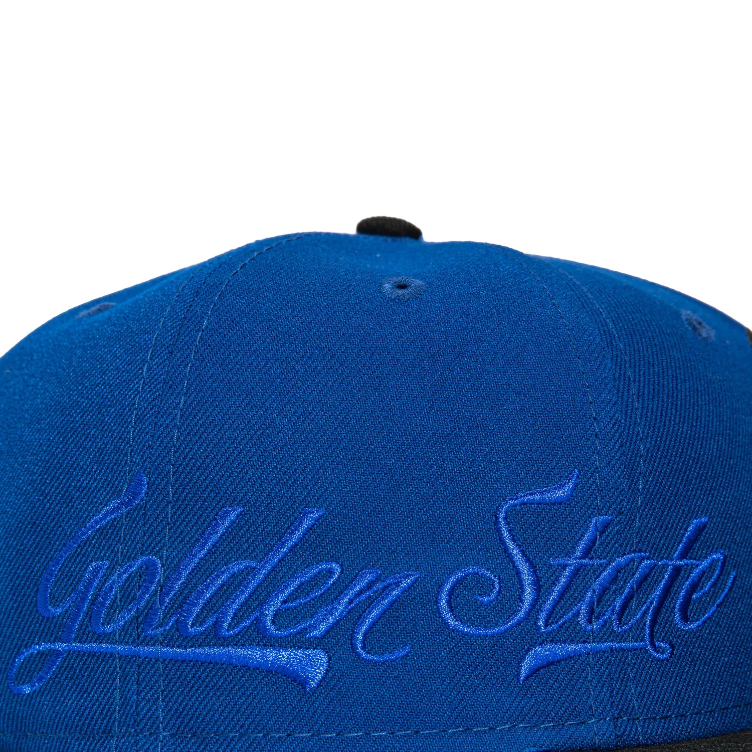 New Era 59Fifty Side Script Golden State Warriors Script Patch Hat - Royal, Black sold by Hat Club product image thumbnail 5