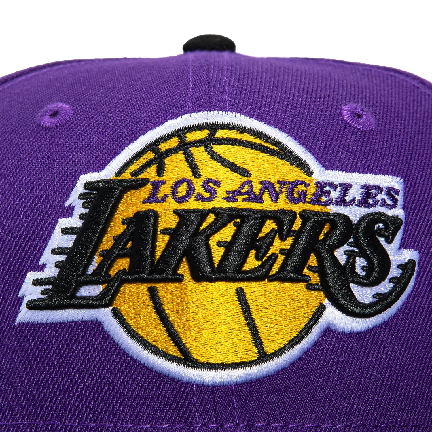 New Era 59Fifty Side Script Los Angeles Lakers Script Patch Hat - Purple, Black sold by Hat Club product image thumbnail 4