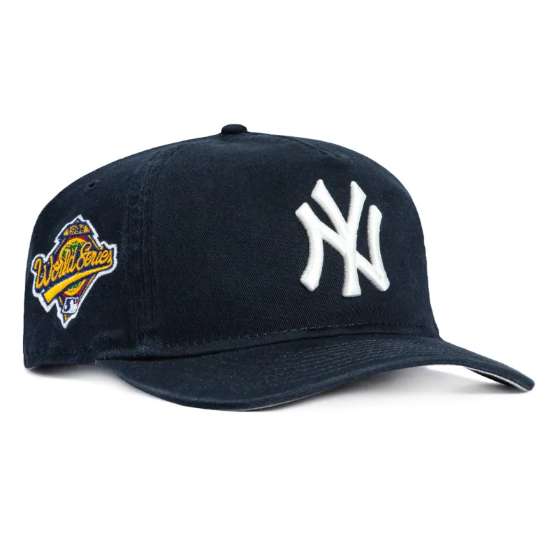 New Era 19Twenty New York Yankees 1996 World Series Patch 1920 Championship Snapback Hat - Navy made by New Era