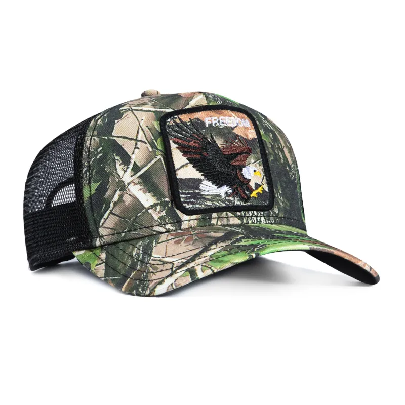 Goorin Bros Camouflage Eagle Adjustable Snapback Trucker Hat - Camo sold by Hat Club